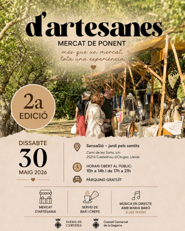 2a D'Artesanes Mercat de Ponent Castellnou d'Oluges