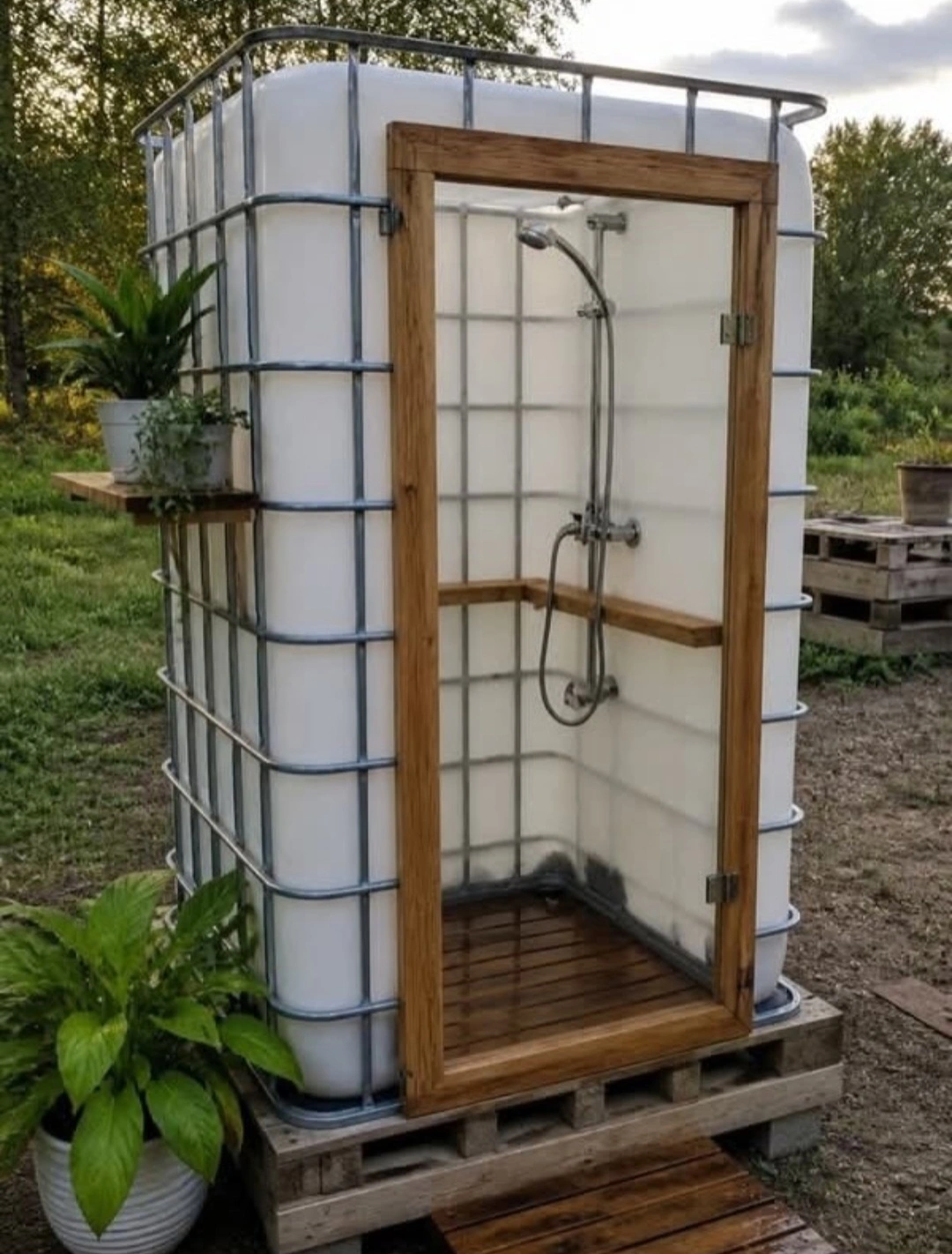 Bidón de 1000 litros para bricolaje