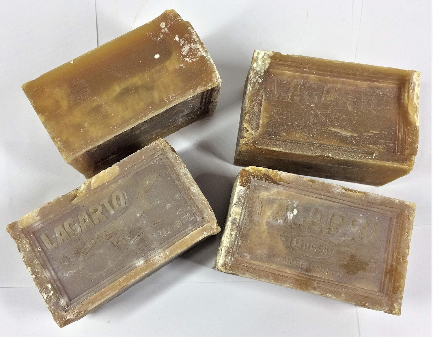 Lote de pastillas de jabón lagarto vintage