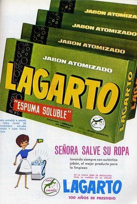 Antiguo jabón lagarto clásico encontrado en lavadero