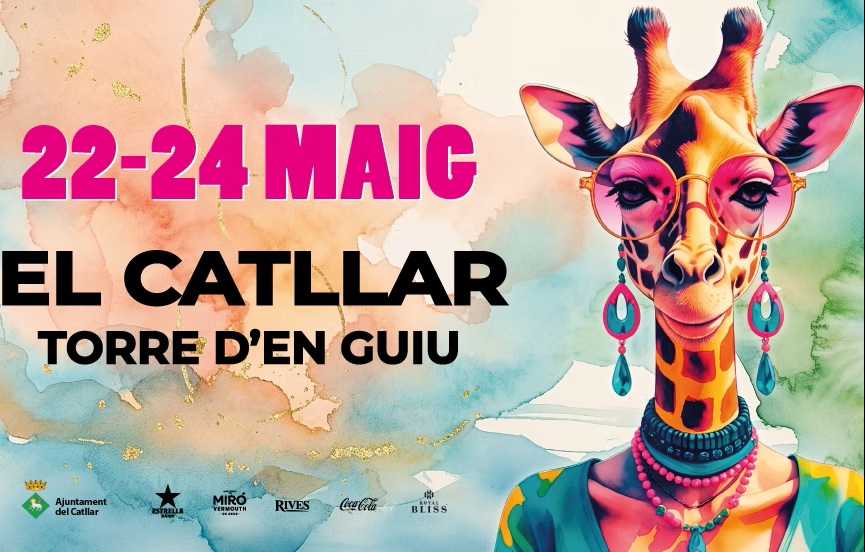 Cartel y experiencia open air de Nomad Festival en el Parc Torre d'en Guiu del Catllar