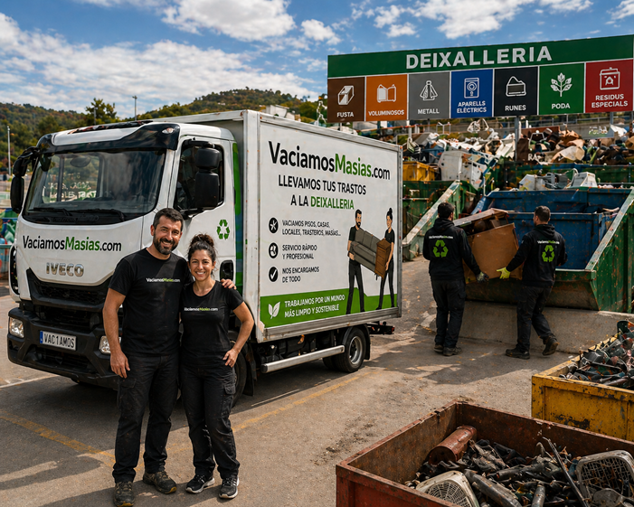 Recogida de muebles y vaciado a domicilio en Viladecavalls
