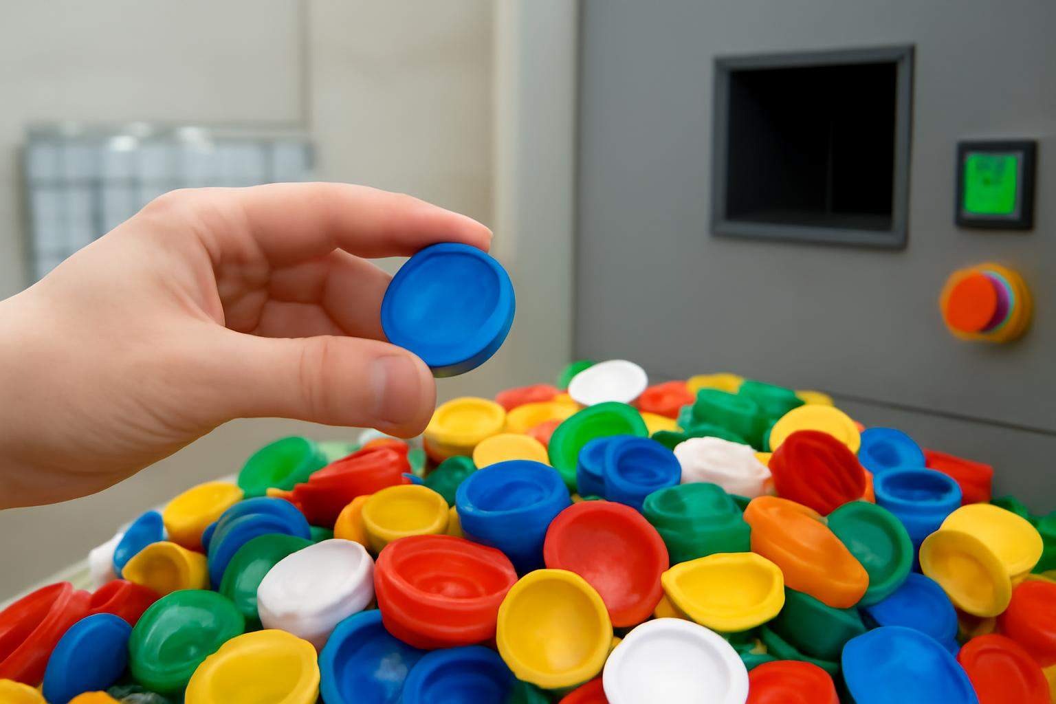Recogida de Tapones Usados de Plástico: De Montones a Máquinas, Empresas y el Precio del Reciclaje