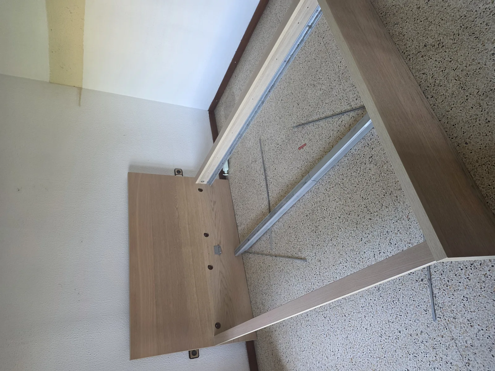 Cama matimonio madera