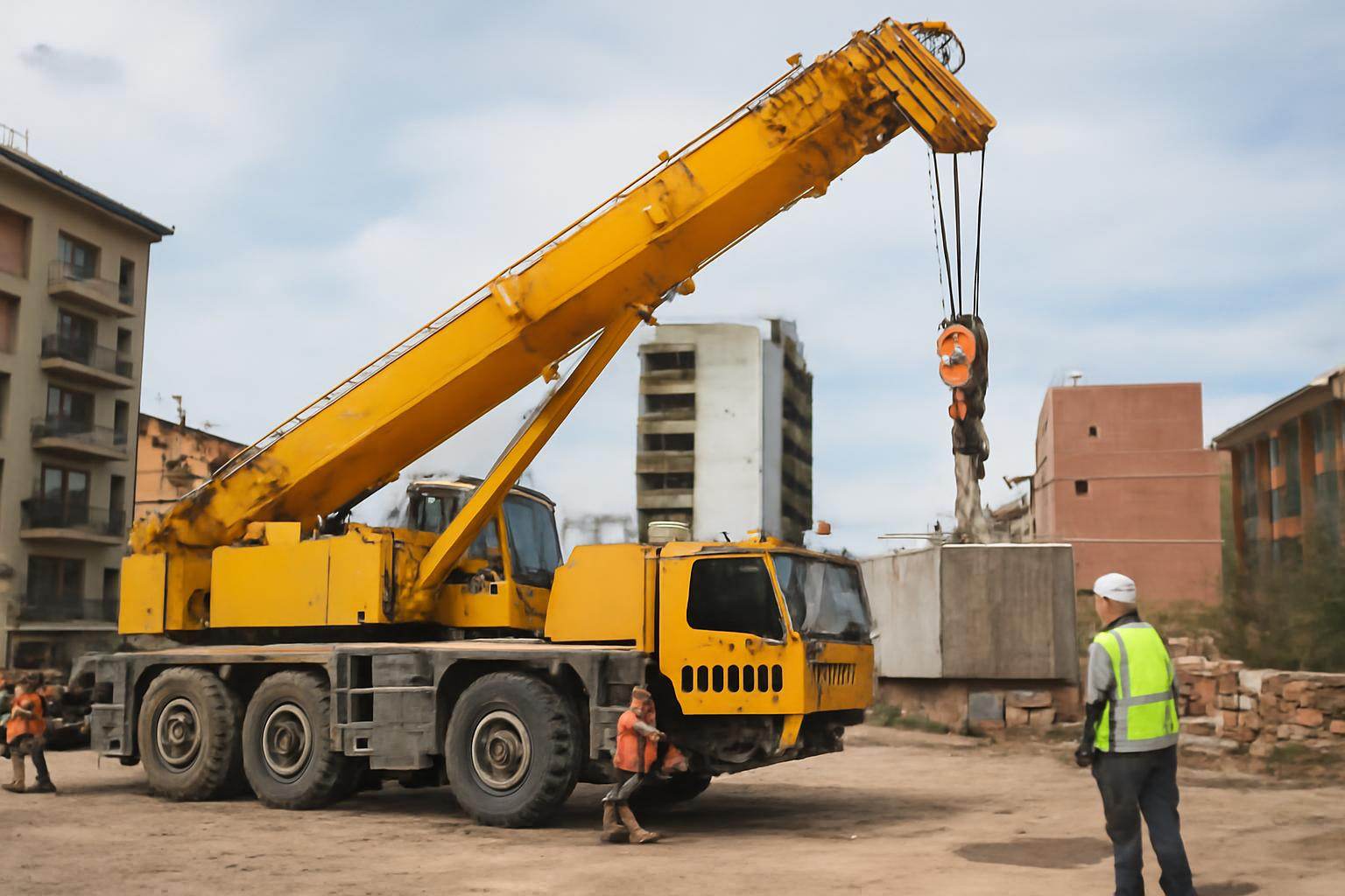Grúas en Huesca: servicios esenciales y momentos clave para solicitarlas