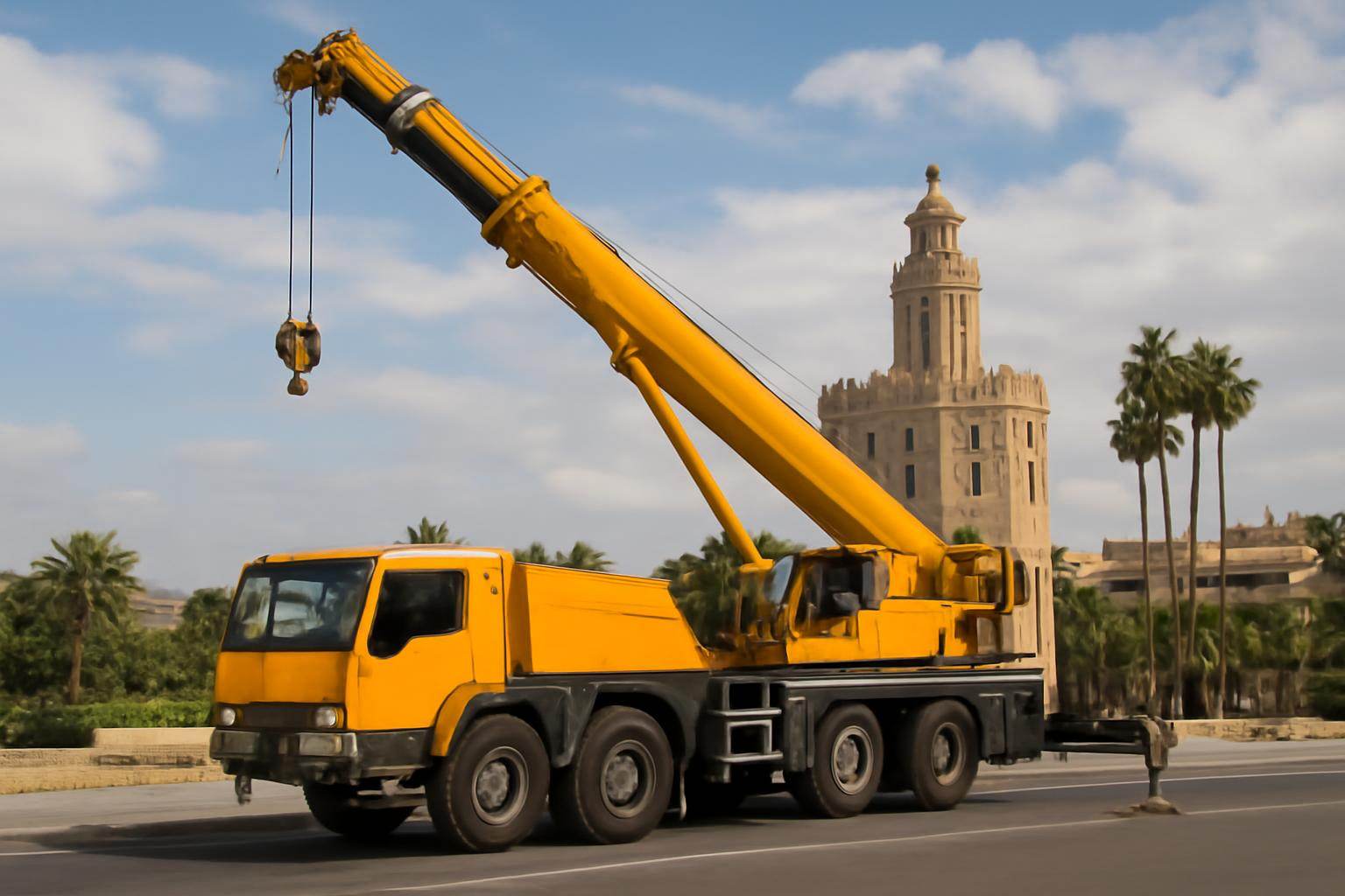 Grúas en Sevilla: servicios más solicitados y cuándo es necesario contactarlas