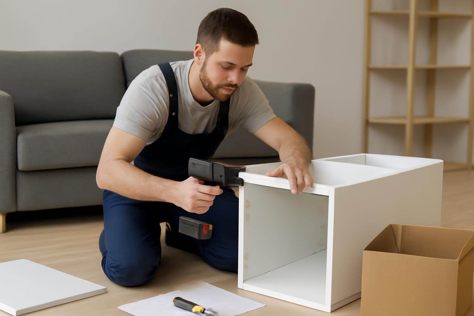 Montadores de muebles en Madrid: claves para elegir profesional y facilitar el proceso